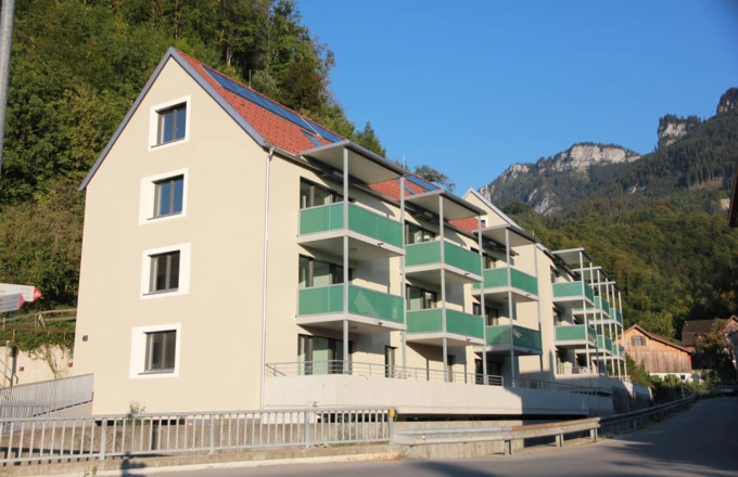 Die aufwändige Planung hat sich gelohnt: das neue Domizil für 16 Mietparteien der Alpenländischen in der Burgstraße Hohenems. Die aufwändige Planung hat sich gelohnt: das neue Domizil für 16 Mietparteien der Alpenländischen in der Burgstraße Hohenems.